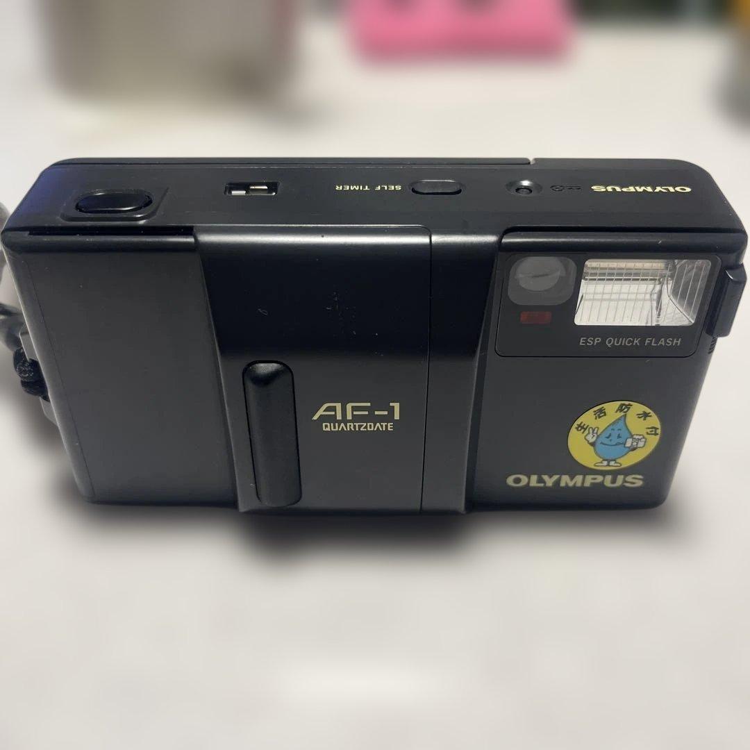 OLYMPUS ピカソAF-1 QUARTZDATE フィルムカメラ　①