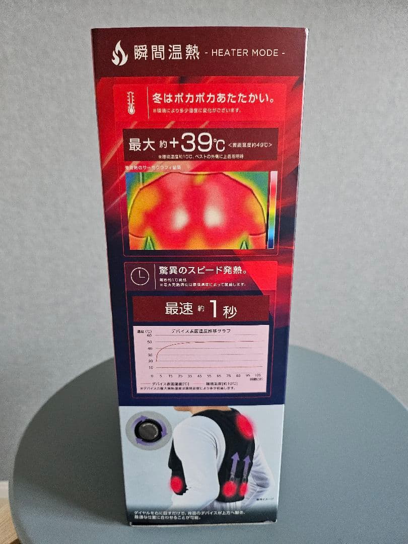 WindCore PRO model 冷暖房服 FREE SIZE
