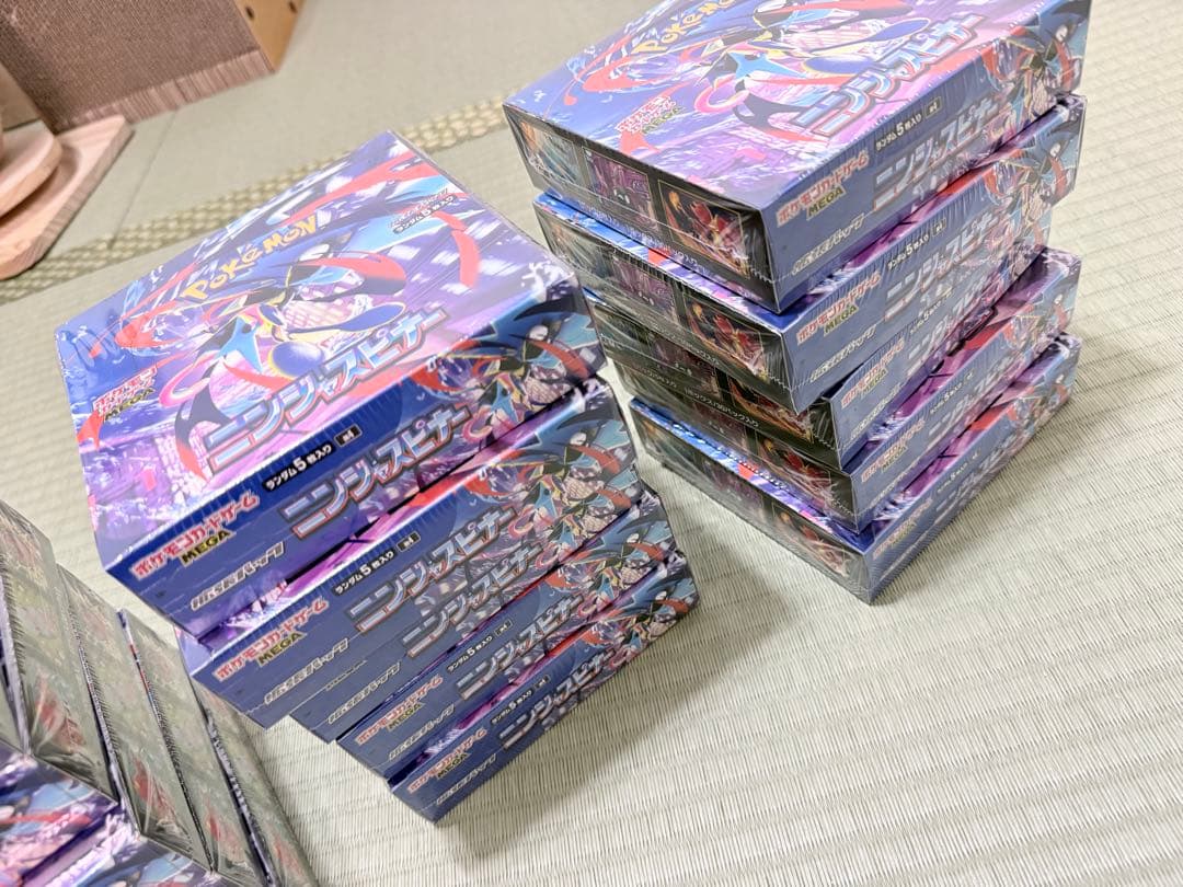 ポケモンカードゲーム ニンジャスピナー☆24BOX☆ シュリンク付き・未開封