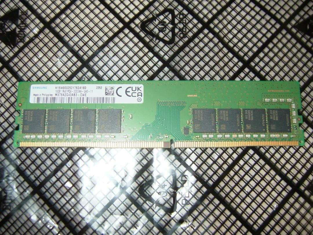 DDR4 3200mhz 16GB*1枚