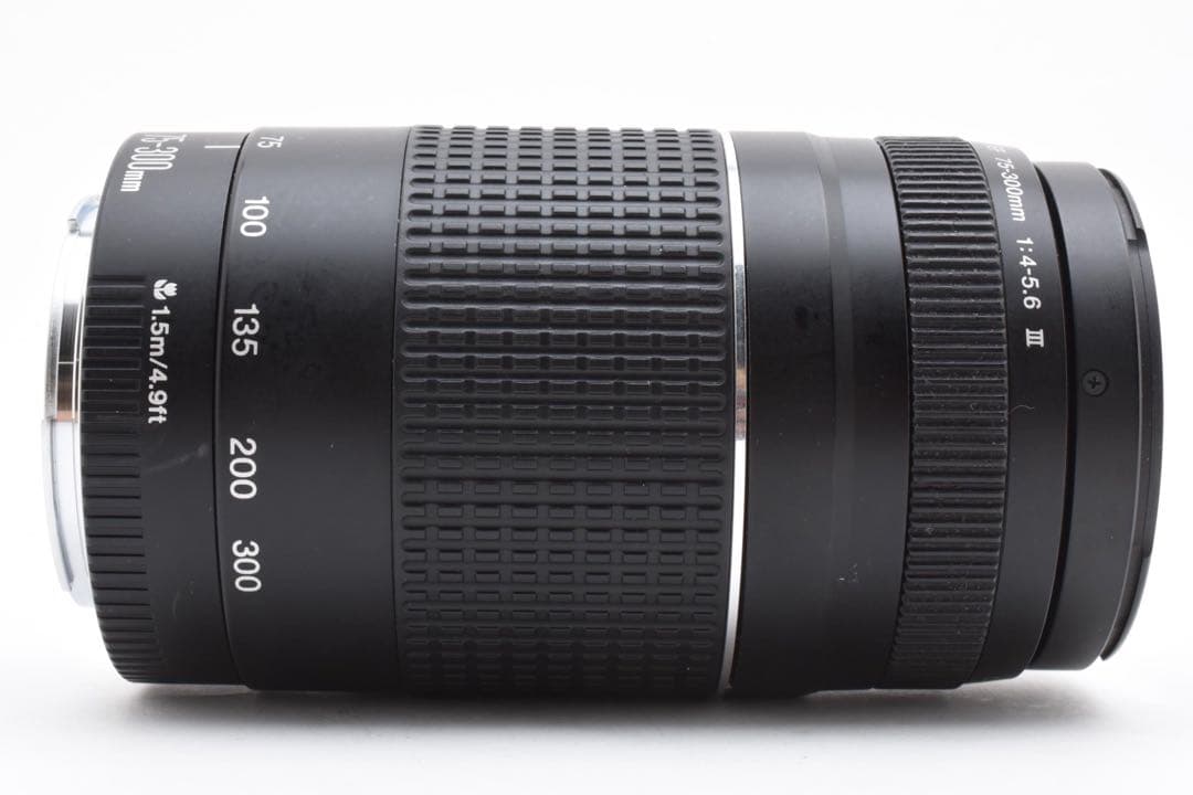 美品Canon Zoom Lens EF 75-300mm F4-5.6 III