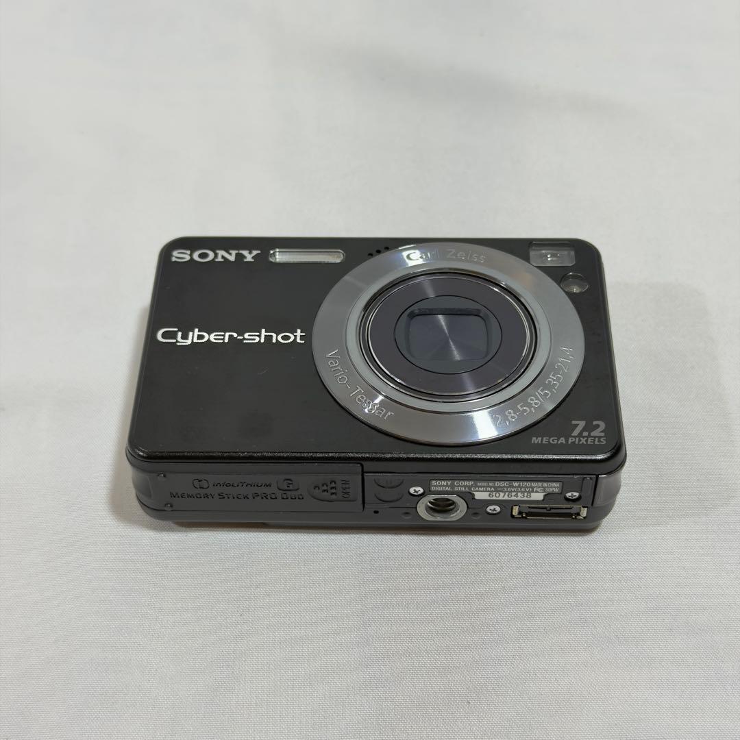 SONY DSC-W120 動作品 充電器付 オールドコンデジ